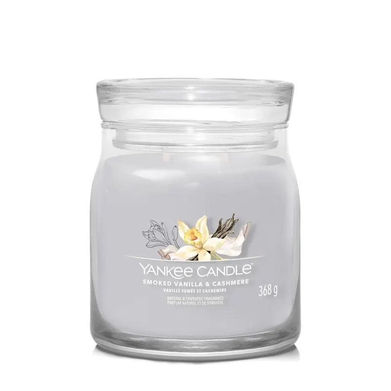 Smoked Vanilla & Cashmere MEDIUM YANKEE CANDLE | Pinalli