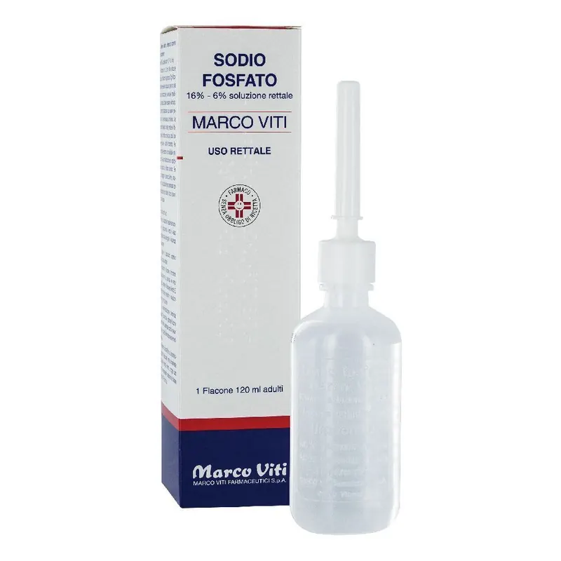 Sodio Fosfato Marco Viti 16% / 6% Soluzione Rettale