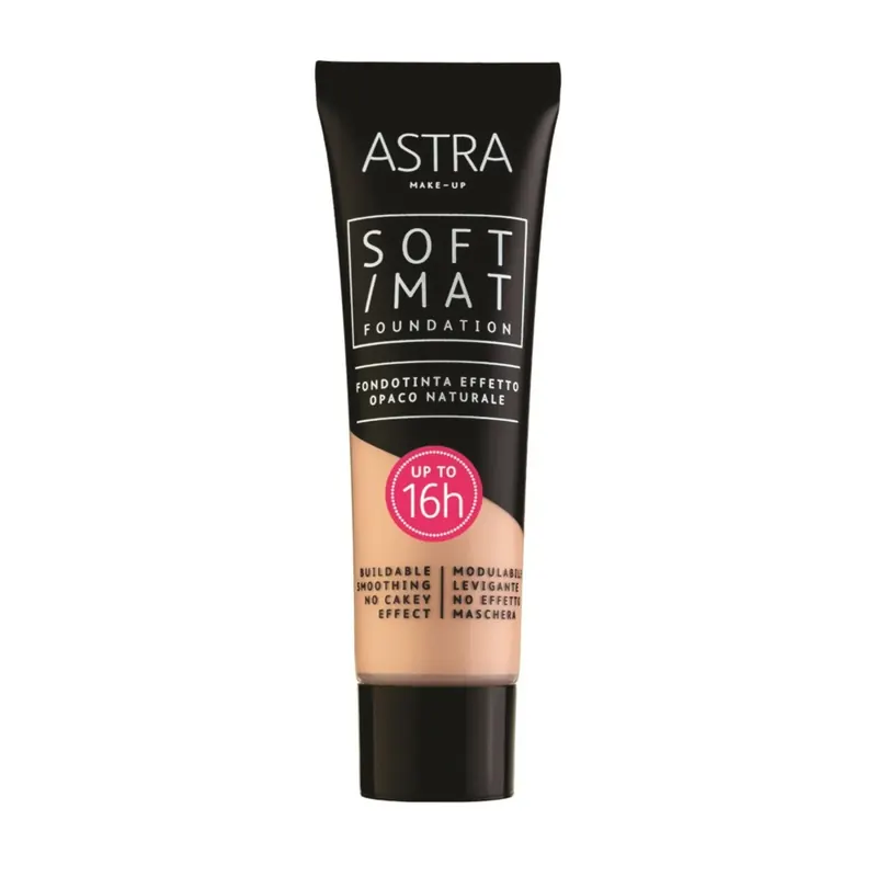 SOFT MAT FOUNDATION 0003 - SAND ASTRA MAKEUP | Pinalli