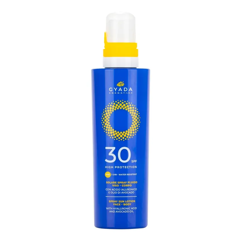 Solare Spray Viso Corpo SPF30 GYADA COSMETICS | Pinalli