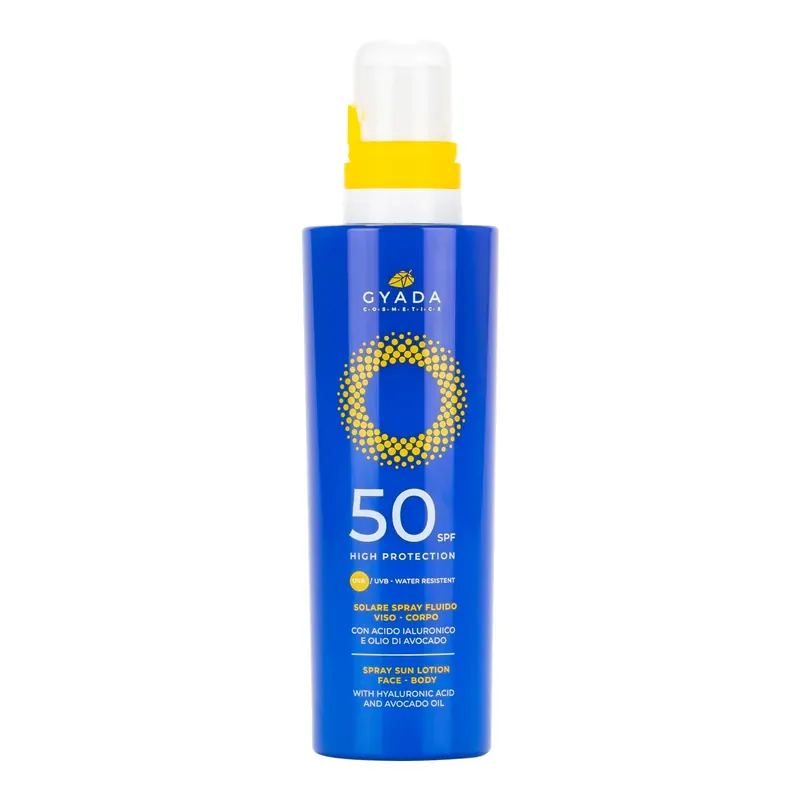 Solare Spray Viso Corpo SPF50 GYADA COSMETICS | Pinalli