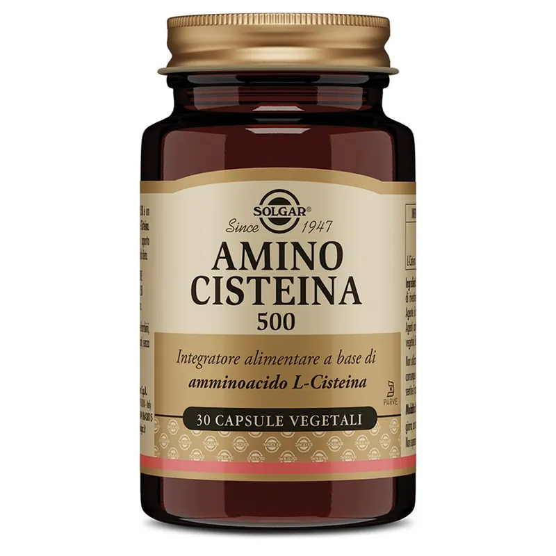 SOLGAR® Amino Cisteina 500- Risparmia il 10% con il codice: solgarx0926