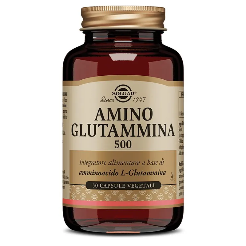 SOLGAR® Amino Glutammina 500- Risparmia il 10% con il codice: solgarx0926