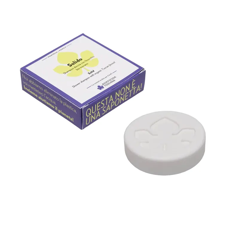 Solido Shampoo Doccia 80gr BIOFFICINA TOSCANA | Pinalli