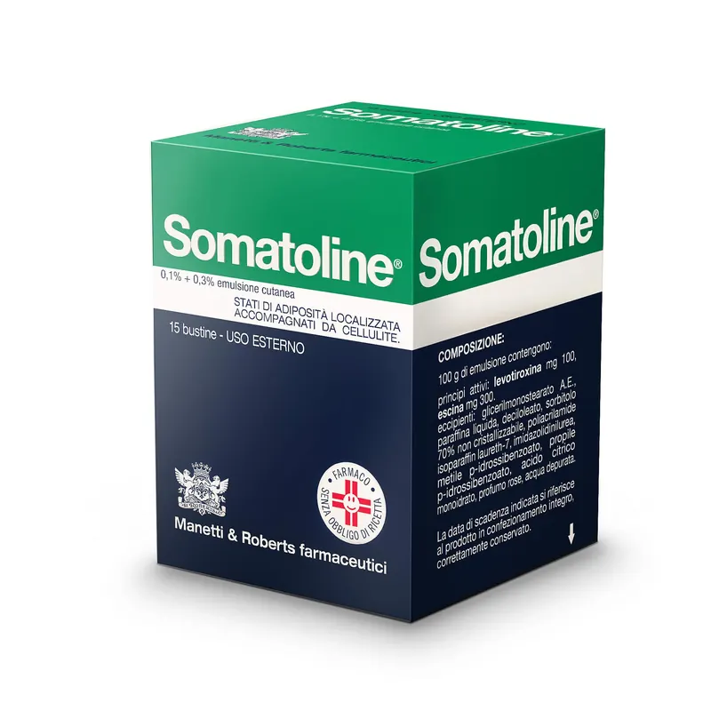Somatoline 0,1% + 3% Emulsione Cutanea SOMATOLINE | Pinalli