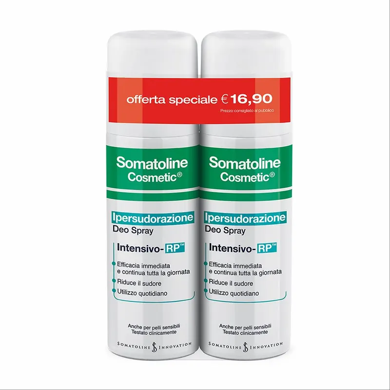 Somatoline Cosmetic® Ipersudorazione Deo Spray Set da 2