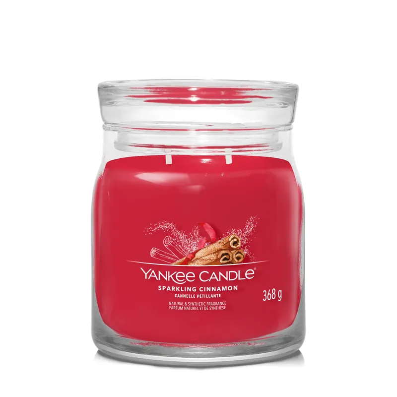 Sparkling Cinnamon MEDIUM YANKEE CANDLE | Pinalli