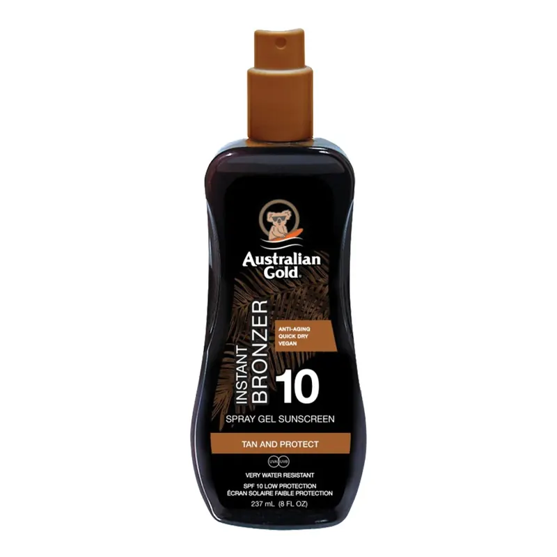 SPF10 Spray Gel with Instant Bronzer AUSTRALIAN GOLD | Pinalli