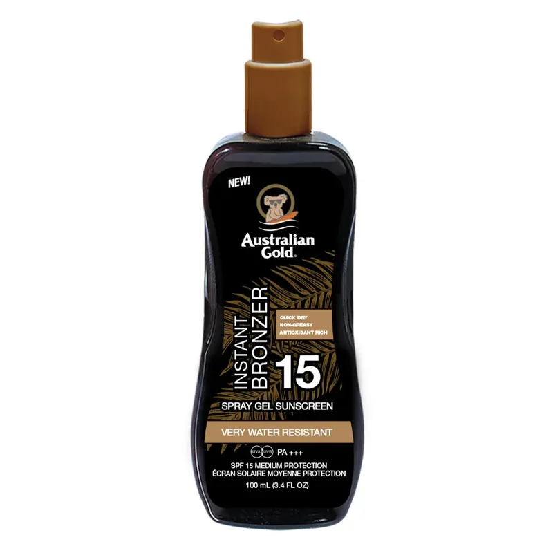 SPF15 Instant Bronzer Spray Gel - Travel Size AUSTRALIAN GOLD | Pinalli