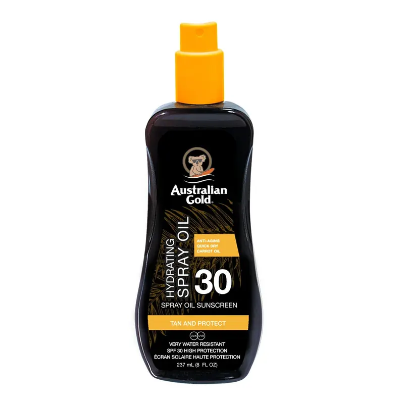 SPF30 Spray Oil with Carrot 237ml AUSTRALIAN GOLD | Pinalli