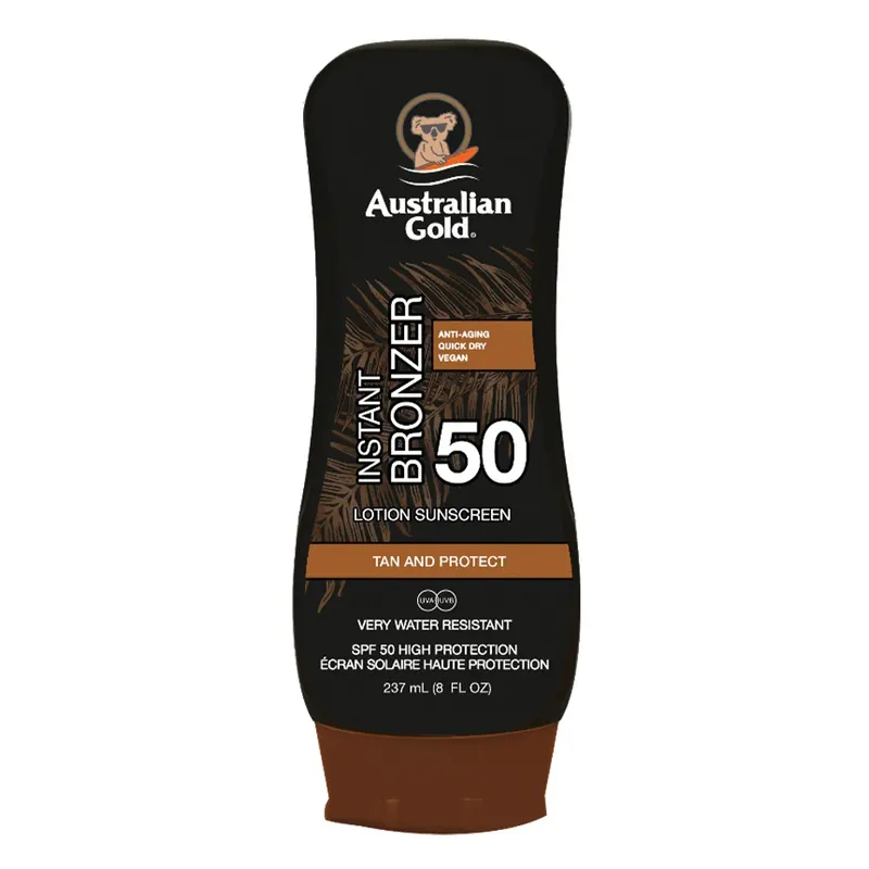 SPF50 Lotion with Instant Bronzer AUSTRALIAN GOLD | Pinalli