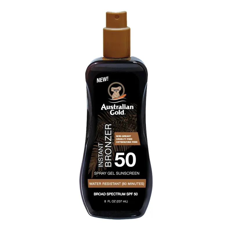 SPF50 Spray Gel with Instant Bronzer AUSTRALIAN GOLD | Pinalli