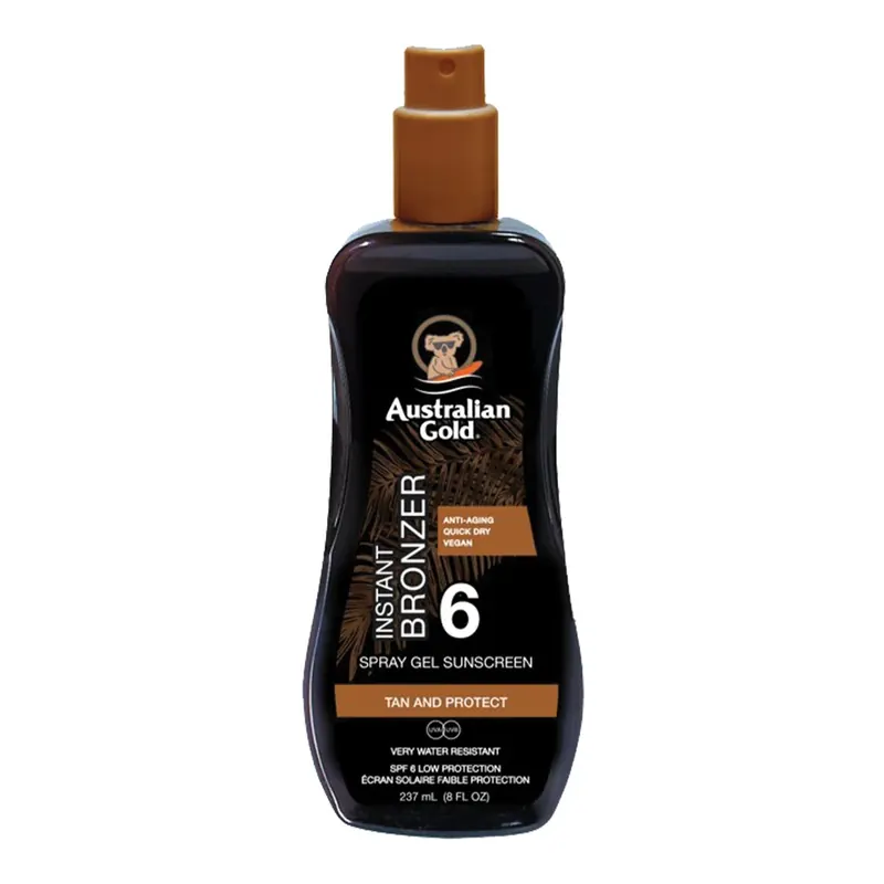 SPF6 Spray Gel with Instant Bronzer AUSTRALIAN GOLD | Pinalli