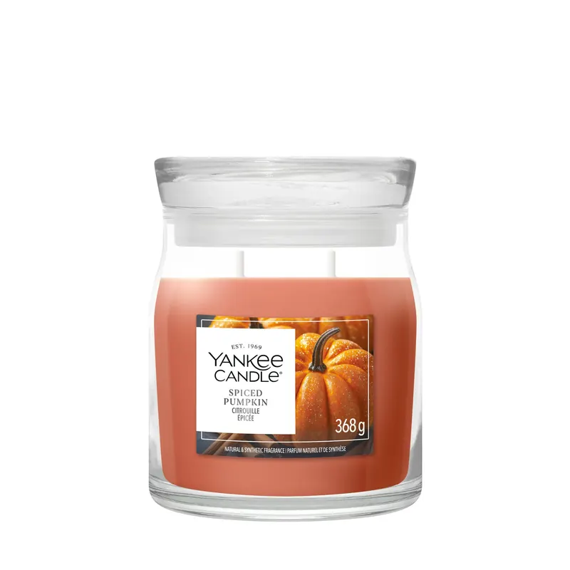 Spiced Pumpkin MEDIUM YANKEE CANDLE | Pinalli