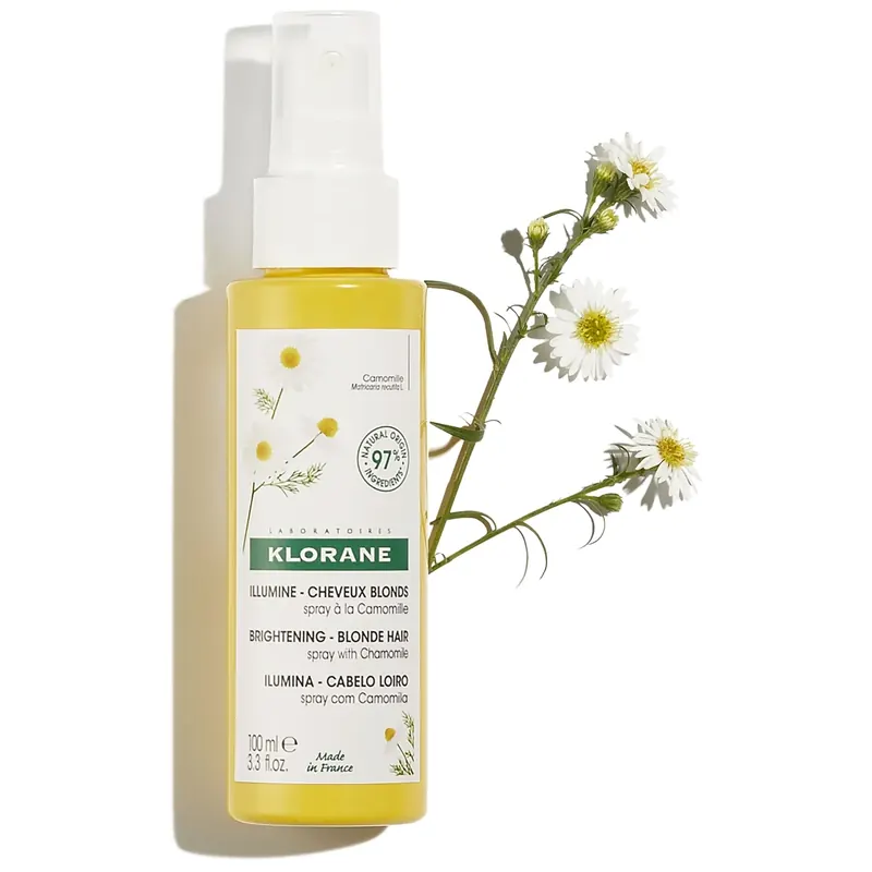 Spray illuminante schiarente alla Camomilla KLORANE | Pinalli