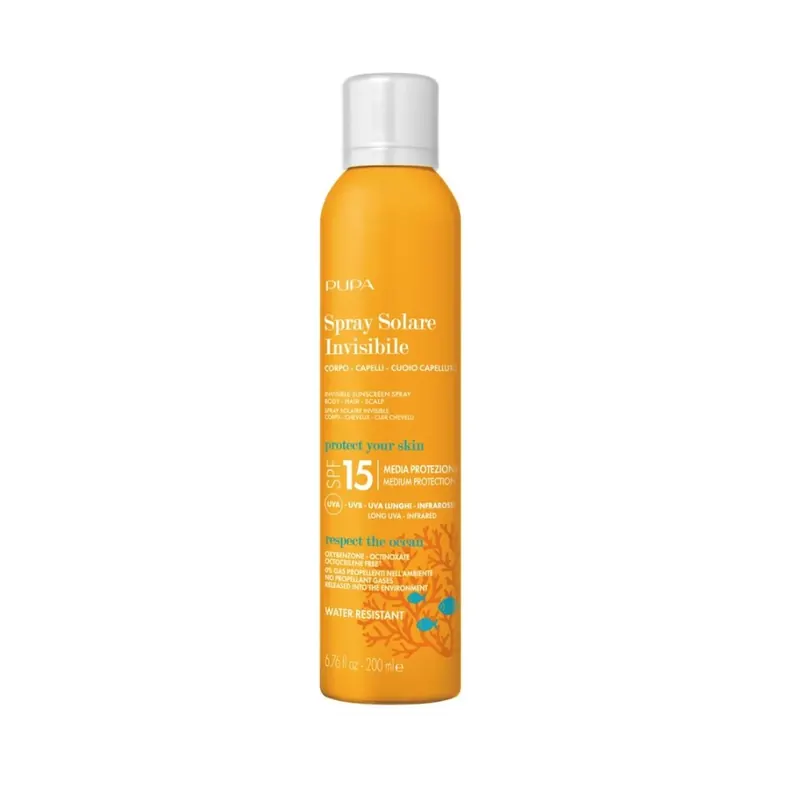 Spray Solare Invisibile SPF15 200ml PUPA | Pinalli