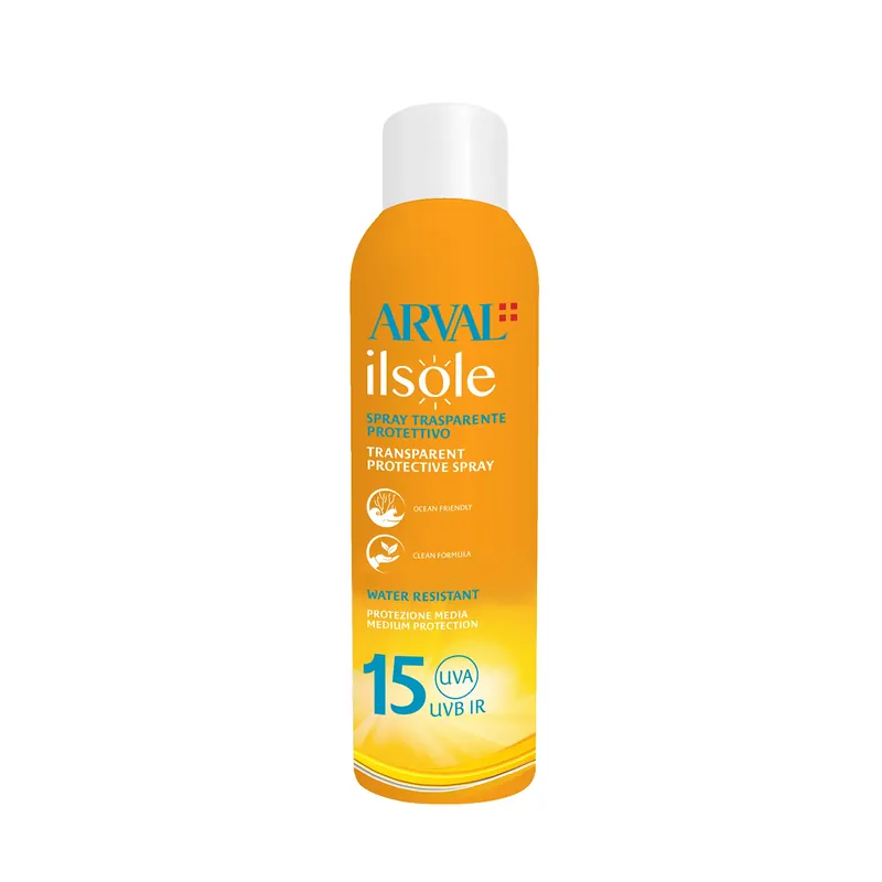 Spray Trasparente Protettivo SPF15 200ml ARVAL | Pinalli