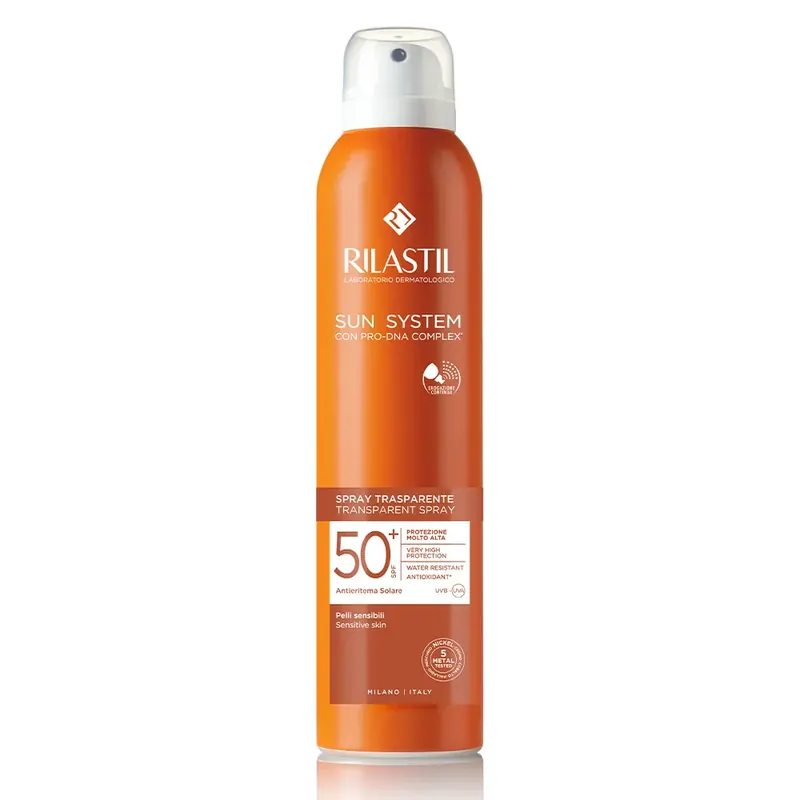 Spray Trasparente SPF50+ 200ml RILASTIL | Pinalli