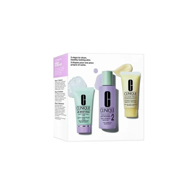 Starter Kit Skincare Routine 3 Step - Pelle da normale a secca CLINIQUE | Pinalli