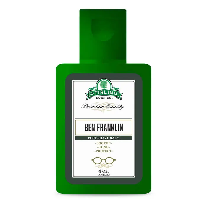 Stirling balsamo dopobarba Ben Franklin senza alcool 118ml