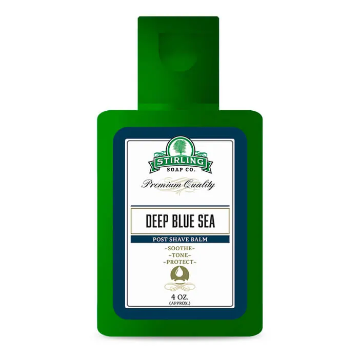 Stirling balsamo dopobarba Deep Blue Sea senza alcool 118ml