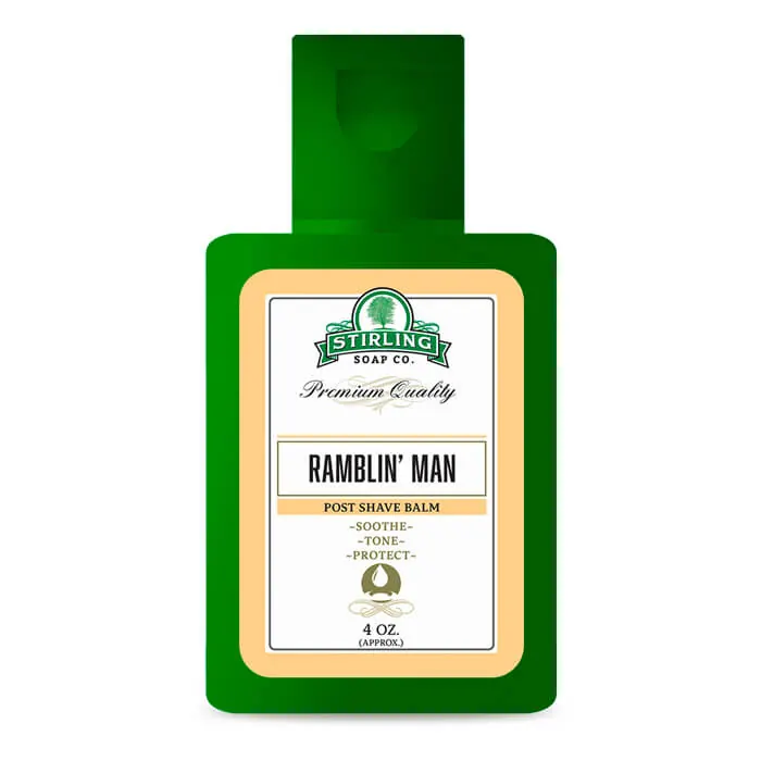 Stirling balsamo dopobarba Ramblin’ Man senza alcool 118ml