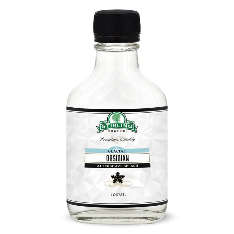 Stirling dopobarba Glacial Obsidian 100ml