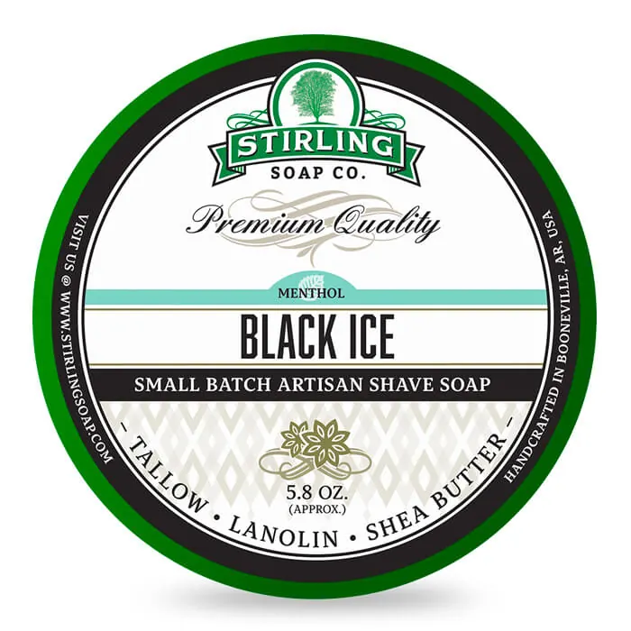Stirling sapone da barba Black Ice 170ml