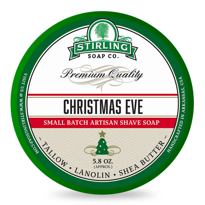 Stirling sapone da barba Christmas Eve 170ml