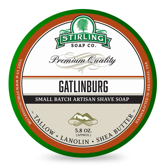 Stirling sapone da barba Gatlinburg 170ml