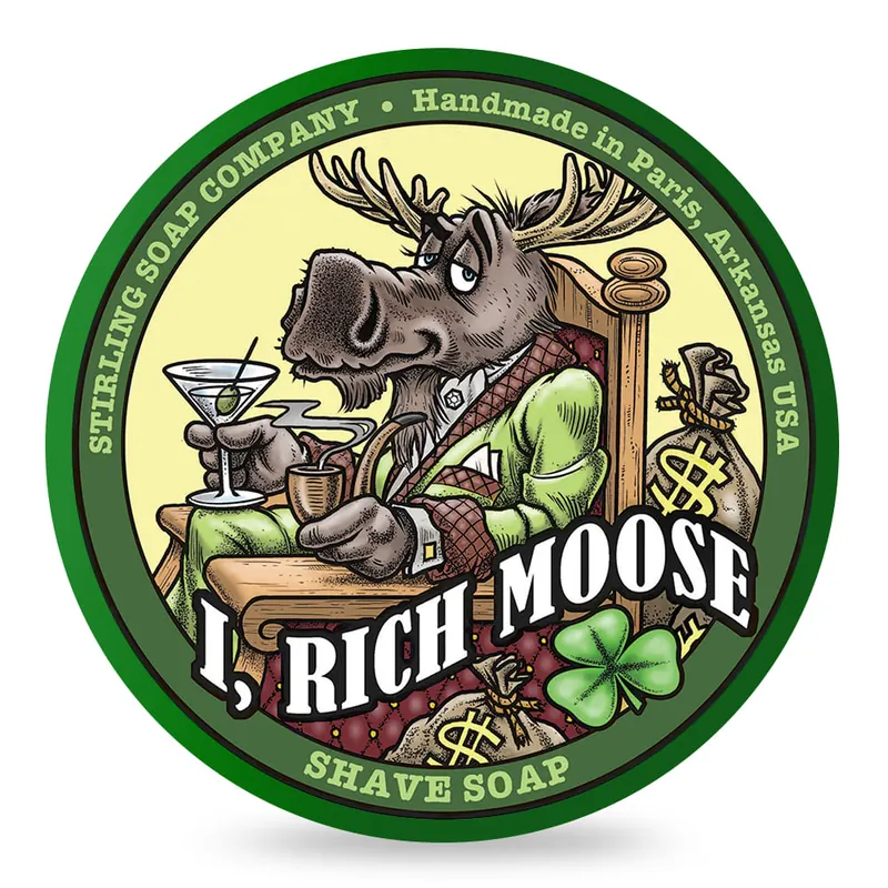 Stirling sapone da barba I, Rich Moose 170ml