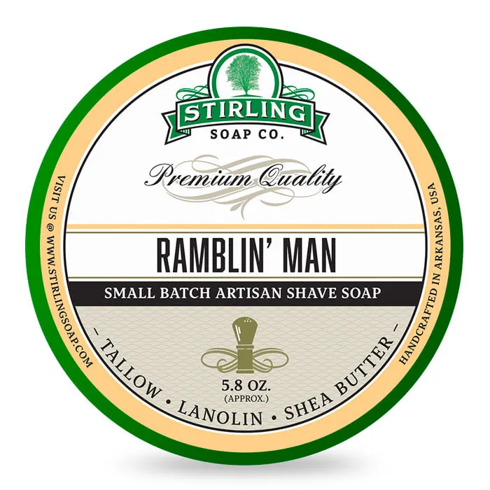 Stirling sapone da barba Ramblin’ Man 170ml