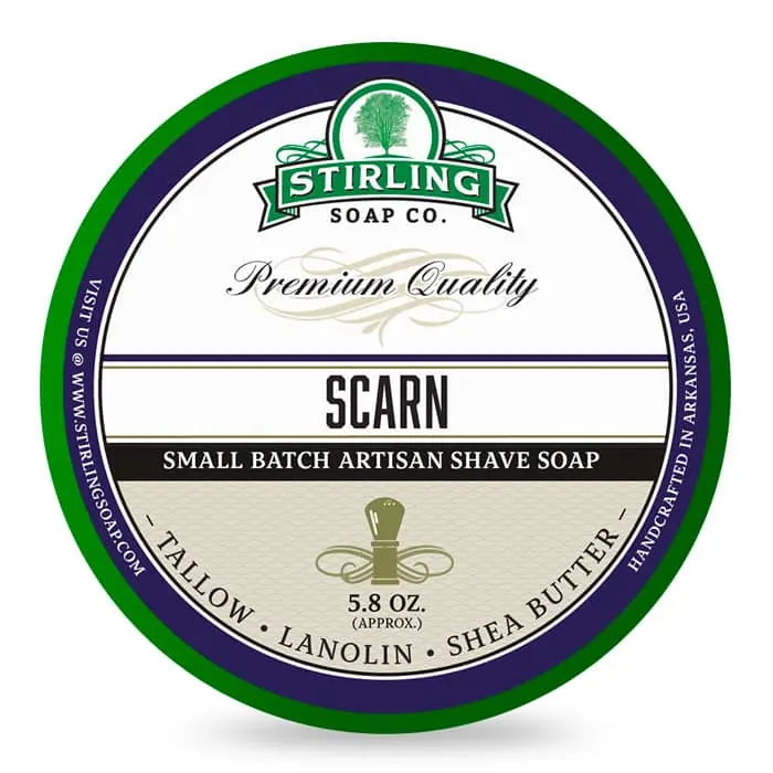 Stirling sapone da barba Scarn 170ml