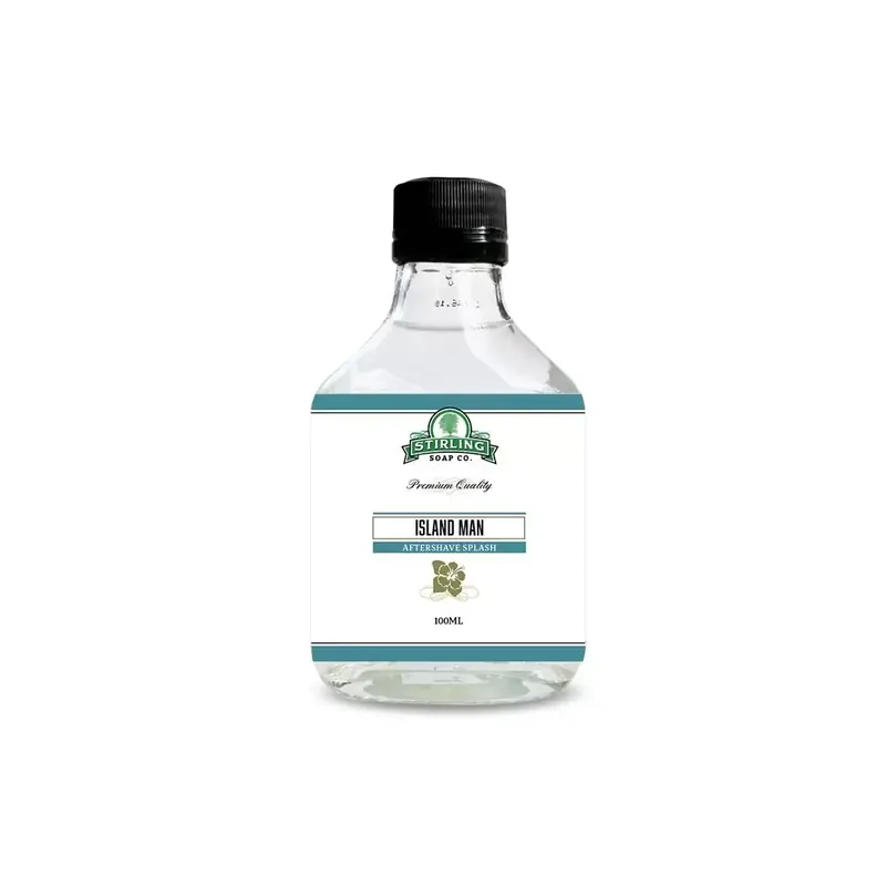 Stirling Soap Co Island Man After Shave Splash 100ml