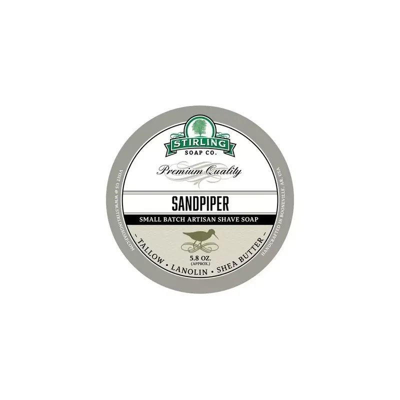 Stirling Soap Co Sandpiper Shaving Soap 170ml
