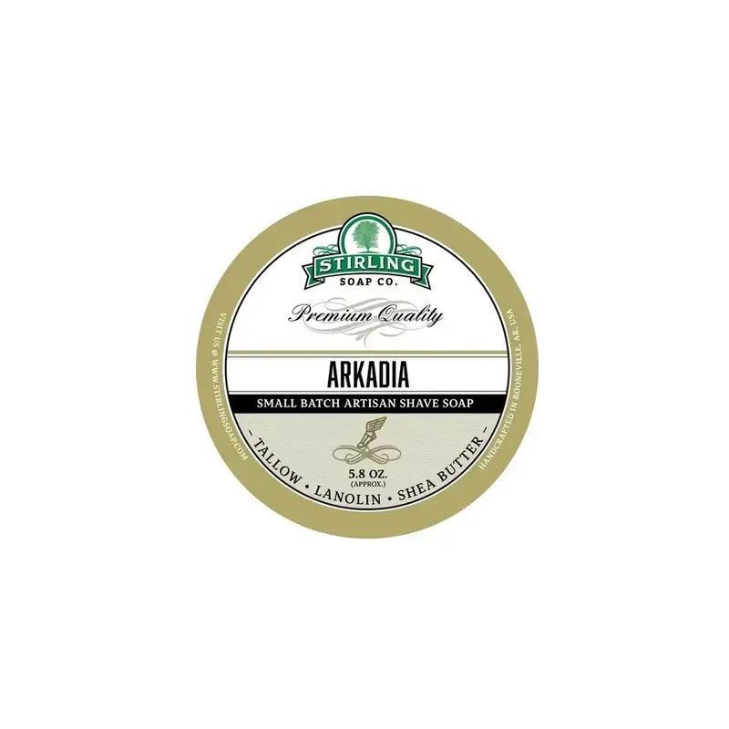 Stirling Soap Co Shaving Soap Arkadia 170ml