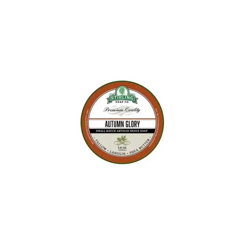 Stirling Soap Co Shaving Soap Autumm Glory 170ml