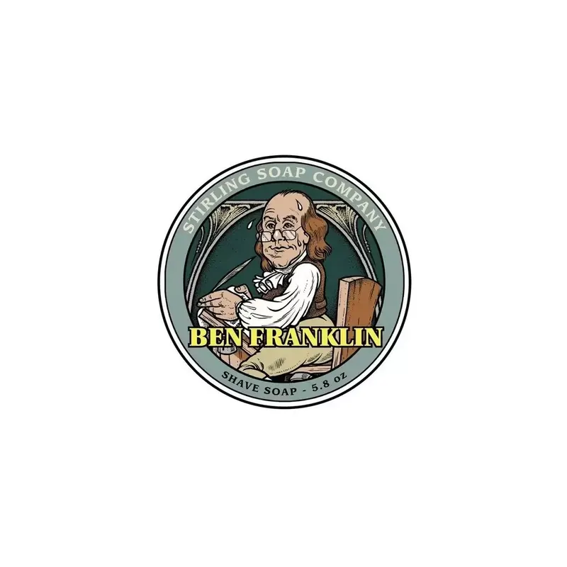 Stirling Soap Co Shaving Soap Ben Franklin 170ml