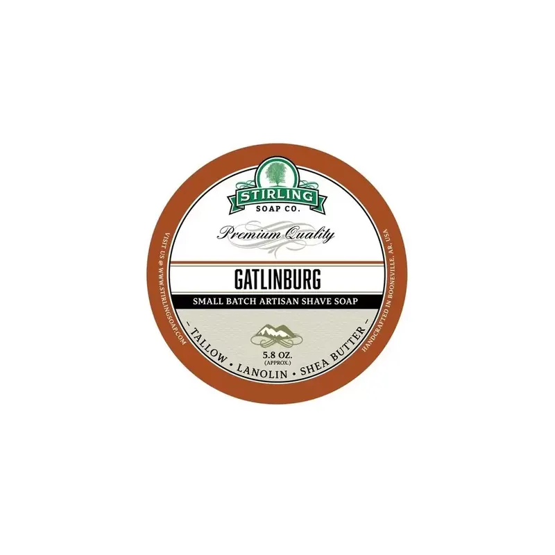 Stirling Soap Co Shaving Soap Gatlinburg 170ml