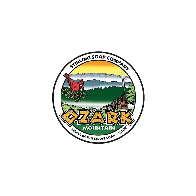 Stirling Soap Co Shaving Soap Ozark Mountain 170ml