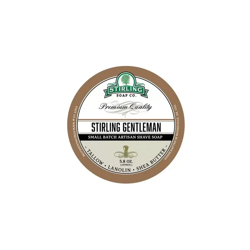 Stirling Soap Co Stirling Gentleman Shaving Soap 170ml