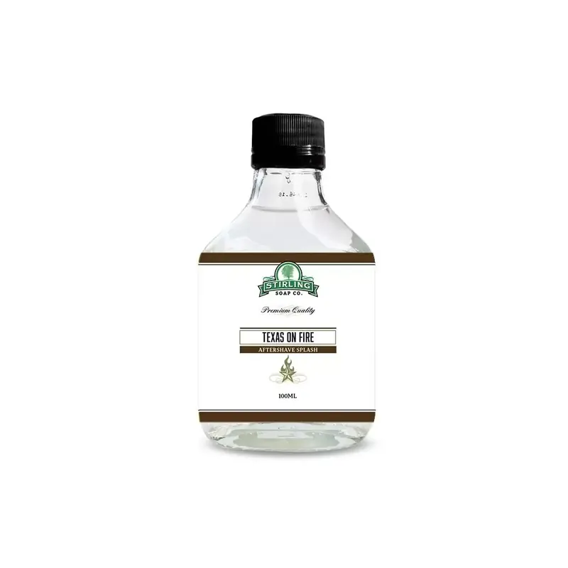 Stirling Soap Co Texas On Fire After Shave Splash 100ml