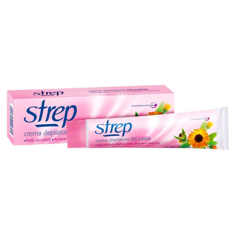 Strep Crema Depilatoria Viso e Bikini