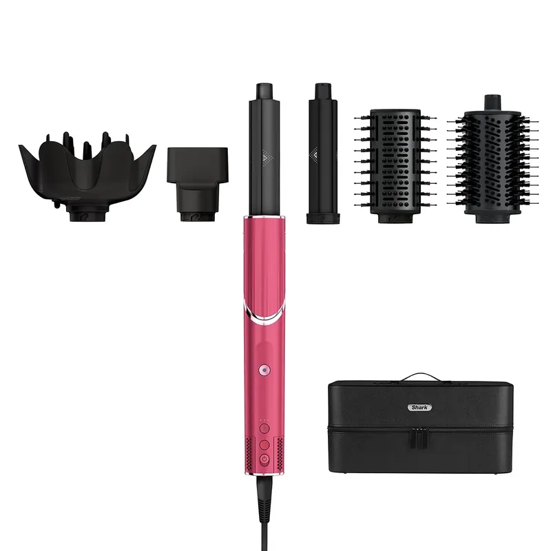 STYLER E ASCIUGACAPELLI SHARK FLEXSTYLE COMPLETE SET - Pink Malibu SHARK BEAUTY | Pinalli