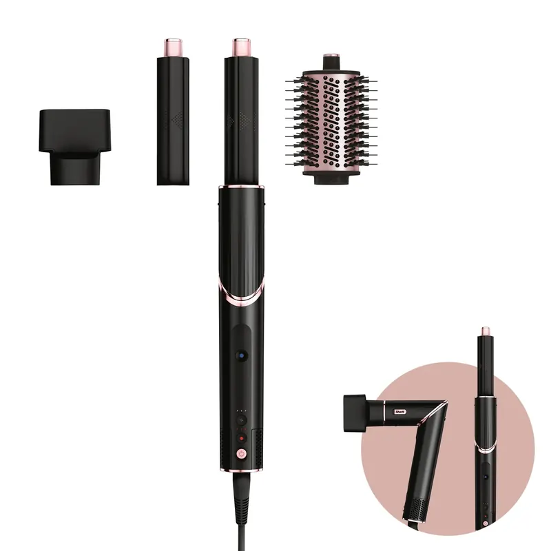 STYLER E ASCIUGACAPELLI SHARK FLEXSTYLE - Nero e Oro Rosa SHARK BEAUTY | Pinalli
