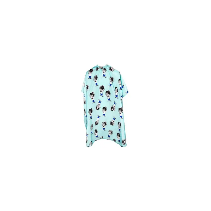 Suavecito Mascot Club Blue Barber Cape Kids