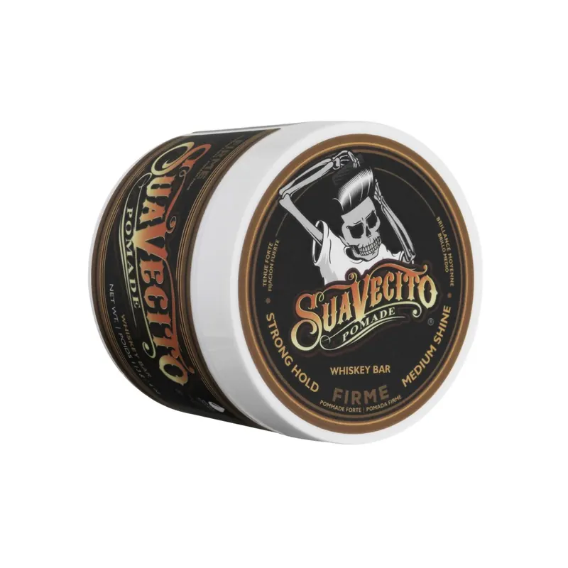 Suavecito Whiskey Bar Firme (Strong) Hold Pomade 113gr