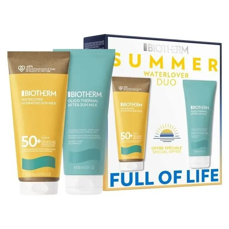 SUMMER KIT WATERLOVER DUO SPF50+ BIOTHERM | Pinalli