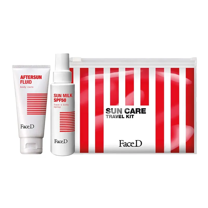 Sun Care Travel Kit 1pz FACED | Pinalli