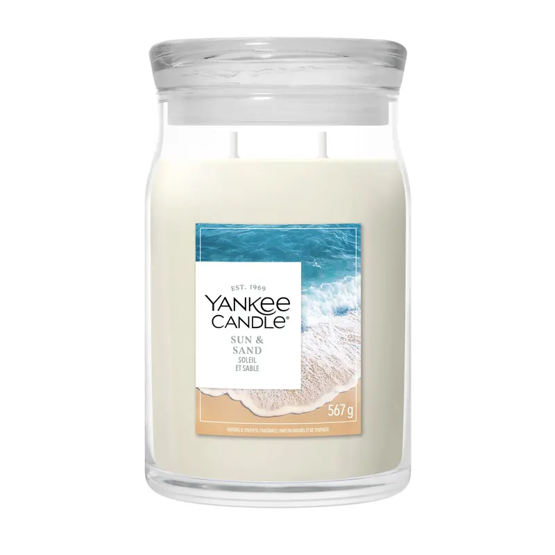 Sun & Sand LARGE YANKEE CANDLE | Pinalli